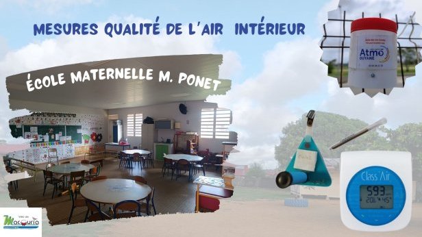 Premières mesures de la QAI dans un établissement scolaire 