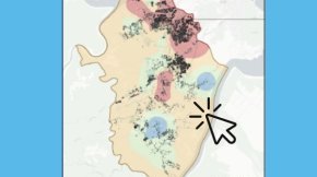 Évolution de la répartition du dioxyde d’azote à Matoury en 2024