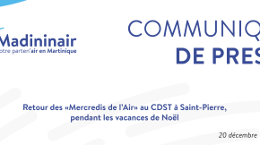 20/12/2021 - Retour des « Mercredis de l’Air » au CDST à Saint-Pierre, pendant les vacances de Noël
