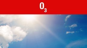 O<sub>3</sub> (ozone)