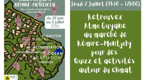 Opération Nature en folie - Matinée au marché de Rémire-Montjoly