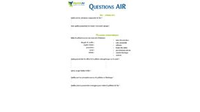 Questionnaire pour collège