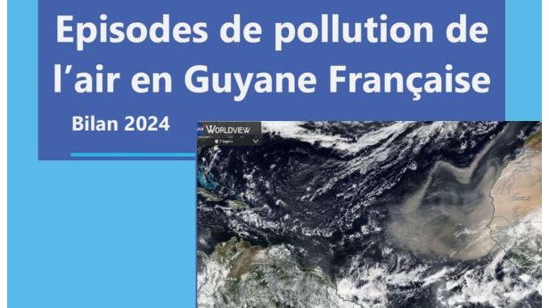 Bilan 2024 des épisodes de pollution de l’air en Guyane